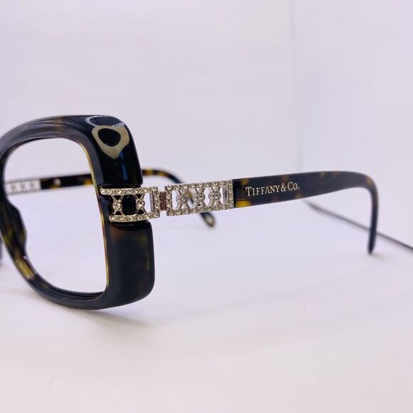 Tiffany & Co. Eyeglasses Sunglasses RAM4018AB RC005 130 MM Tortoise Silver - Picture 7 of 8